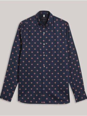 Ted Baker Floral Slim Fit Shirt